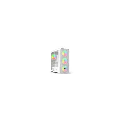 Корпус 2E Gaming Vertex GI01W, 2E-GI01W [Midi Tower, 3 x 120 мм, Белый]