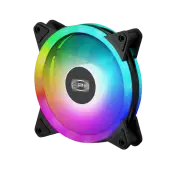Вентилятор для корпуса PCCooler F3 T120 ARGB BK [120 мм, 1800 об/мин, 46 CFM, 21.6 дБ, PWM]