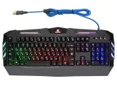 Клавиатура Defender Werewolf GK-120L [мембранная, проводная, подсветка, черный]