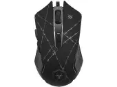 Мышь Defender Forced GM-020L (52020) [проводная, светодиодная, 3200 DPI, 125 Гц, подсветка, черная]