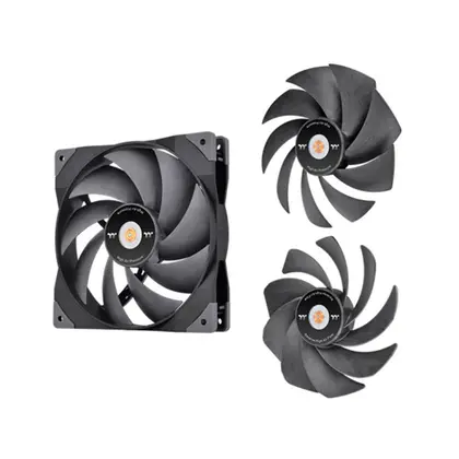 Вентилятор для корпуса Thermaltake SWAFAN GT14 [140 x 140 x 25 mm, 2000 об/мин, 62.23CFM, 29.8 дБ, PWM]