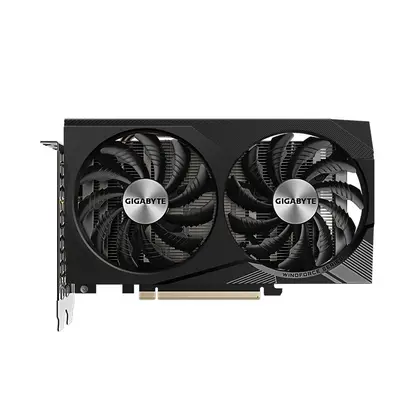 Видеокарта Gigabyte RTX3050 WINDFORCE OC 8G (GV-N3050WF2OCV2-8GD) [8 ГБ, GDDR6, 128 бит, HDMI (2 шт), DisplayPort (2 шт)]