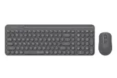 Комплект клавиатура+мышь A4Tech Fstyler FG3300 Air Grey [мембранная, беспроводная, серый]