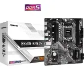 Материнская плата ASRock B650M-H/M.2+ [AM5, AMD B650, 2xDDR 5, 2xM.2, 1xPCI-E x16, Micro-ATX]