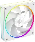Вентилятор для корпуса ID-Cooling AF-127-ARGB-W [120 мм, 2000 об/мин, 78 CFM, 30 дБ, PWM]