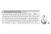 Комплект клавиатура+мышь A4Tech FN12 FB2535C-Icy [мембранная, беспроводная, белый]