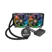 Система охлаждения Thermaltake Water 3.0 Riing RGB 240 [120 x 120 x 25 мм, 1500 об/мин, 26 дБ]