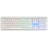 Клавиатура Defender GK-172 (45172) [мембранная, проводная, подсветка, белая]