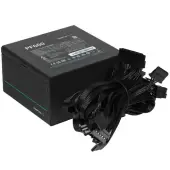 Блок питания DeepCool PF600 (R-PF600D-HA0B-EU) [600 Вт, 80 PLUS Standart, 6x SATA, 4x 6+2 pin PCIe, 2x 4+4 pin CPU, ATX]