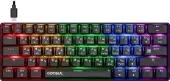 Клавиатура Defender Consul GK-220 (45220) [механическая, проводная, RGB подсветка, Outemu Red, черная]