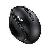 Мышь Genius Ergo 8300S Black [беспроводная, светодиодная, 1600 DPI, 2.4ГГц, черная]