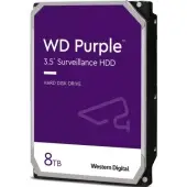 Жесткий диск Western Digital Purple (WD85PURZ) [8 ТБ, 3.5", SATA III, 5640 об./мин, кэш - 256 МБ, для систем видеонаблюдения]