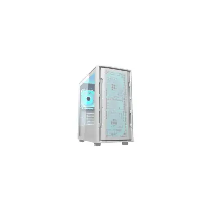 Корпус Cougar Uniface Mini RGB [Mini Tower, 2x 140 мм ARGB / 1x 120 мм ARGB, белый]