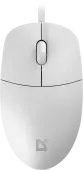 Мышь Defender Azora MB-241 W (52242) [проводная, светодиодная, 1200 DPI, 125 Гц, подсветка, белый]