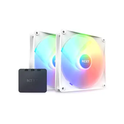 Комплект вентиляторов для корпуса NZXT F140 RGB Core Twin Pack [140 мм, 1800 об/мин, 89.48 CFM, 32.5 дБ, PWM]