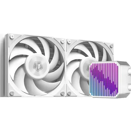 Система охлаждения ID-Cooling DX240 MAX WHITE [TDP - 300 Вт, 120 мм, 2150 об/мин, 32.5 дБ, 4 pin]