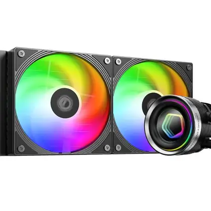 Система охлаждения ID-Cooling FX240 INF [TDP - 300 Вт, 120 мм, 2000 об/мин, 27.2 дБ, 4 pin]
