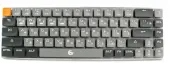 Клавиатура Gembird KBW-7 [механическая, беспроводная, RGB подсветка, Outemu Blue, серая]