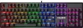 Клавиатура Defender Axeman GK-302 RU (45306) [механическая, проводная, RGB подсветка, черная]