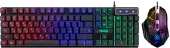 Клавиатура+мышь Defender Nord GS-959 RU (52959) [мембранная, проводная, RGB подсветка, черная]