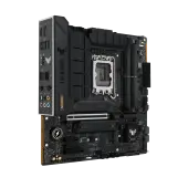 Материнская плата Asus TUF GAMING B760M-PLUS WIFI II [LGA 1700, Intel B760, 4xDDR 5, 3xM.2, 2xPCI-E x16, Micro-ATX]