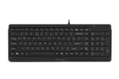 Клавиатура A4Tech FK15 [мембранная, проводная, черная]
