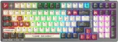 Клавиатура Bloody WS98 Pixels Red [механическая, проводная + беспроводная, RGB подсветка, черная]