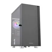 Корпус PCCooler LM300 ARGB BK [Mini Tower, 1 x 120 мм, черный]