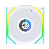 Вентилятор для корпуса Lian Li UNI FAN SL WIRELESS LCD 120 Reverse Blade [120 мм, 1900 об/мин, 51.45 CFM, 31 dB, PWM]