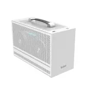 Корпус PCCooler I100 PRO MESH WH ITX [Mini Tower, Без вентиляторов, белый]
