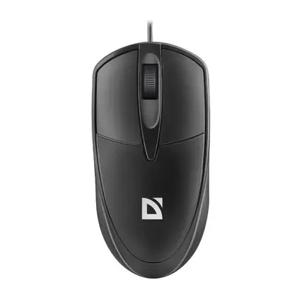 Мышь Defender Trace MB-989 [проводная, светодиодная, 1000 DPI, 125 Гц, черная]