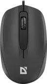 Мышь Defender Alpha MB-507 (52507) [проводная, светодиодная, 1000 DPI, черная]