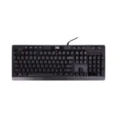 Клавиатура XG Steel Shadow [мембранная, проводная, RGB подсветка, черная]