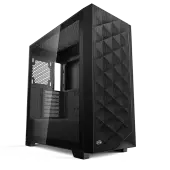 Корпус PCCooler C3D510 BK (C3D510-BKP0-GL) [Midi Tower, Без вентиляторов, черный]