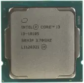 Процессор Intel Core i3-10105 (CM8070104291321) [LGA 1200, ядер - 4, 3700 МГц, TDP 65 Вт, OEM]