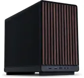 Корпус Lian Li A3-mATX-WD BLACK Wood (G99.A3X-WD.00) [Mini Tower, Без вентиляторов, черный]