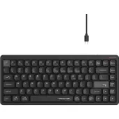 Клавиатура A4Tech Fstyler FBX53C [мембранная, беспроводная, черная]