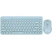 Клавиатура+мышь A4Tech FG3200 Air2 [мембранная, беспроводная, голубая]