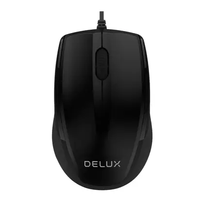 Мышь Delux DLM-321OUB [проводная, светодиодная, 1000 DPI]