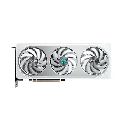 Видеокарта Gigabyte RTX5060 AERO OC 8G (GV-N5060AERO OC-8GD) [8 ГБ, GDDR7, 128 бит, HDMI, DisplayPort (3 шт)]