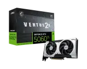 Видеокарта MSI GeForce RTX 5060 Ti 8G VENTUS 2X OC PLUS (G506T-8V2CP) [8 ГБ, GDDR7, 128 бит, HDMI, DisplayPort (3 шт)]