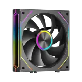 Вентилятор для корпуса PCCooler F3 X120 ARGB BK [120 мм, 1800 об/мин, 54 CFM, 28 dB, PWM]