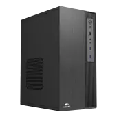 Корпус Wintek K310-A450-12F, Mini Tower, Без вентиляторов, с БП 450Вт, черный