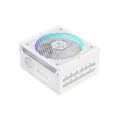Блок питания GameMax RGB 750G WH (2141-0750B0012) [750 Вт, 80 PLUS Gold, 8x SATA, 3 x 6+2 pin PCIe, 2x 4+4 pin CPU, ATX]