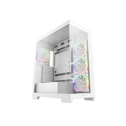 Корпус DeepCool CG580 4F V2 WH (R-CG580-WHADA4-G-2) [Midi Tower, 4x 120 мм ARGB, белый]