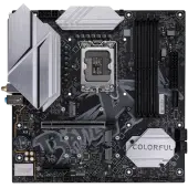 Материнская плата Colorful BATTLE-AX (B760M-PLUS WIFI D5 V20) [LGA 1700, Intel B760, 4xDDR 5, 3xM.2, 1xPCI-E x16, Micro-ATX]