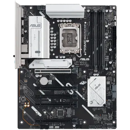 Материнская плата Asus PRIME B860-PLUS WIFI [LGA 1851, Intel B860, 4xDDR 5, 2xM.2, 5xPCI-E x16, Standard-ATX]