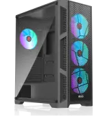 Корпус Raijintek ARCADIA III-MS4 [Midi Tower, 4 x 120 мм, черный]