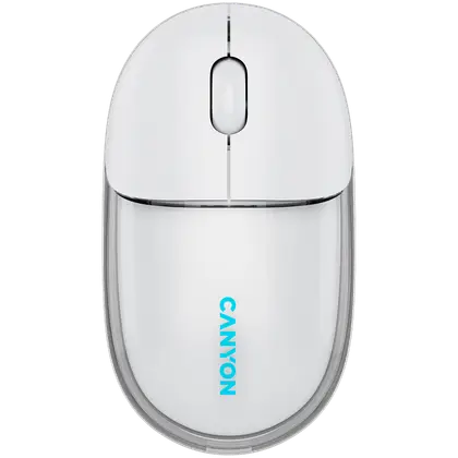 Мышь Canyon OnClick 24 (CNS-CMSW24W) [беспроводная, светодиодная, 1200 DPI, 125 Гц, белый]
