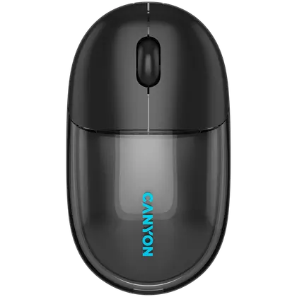 Мышь Canyon OnClick 24 (CNS-CMSW24B) [беспроводная, светодиодная, 1200 DPI, 125 Гц, черная]